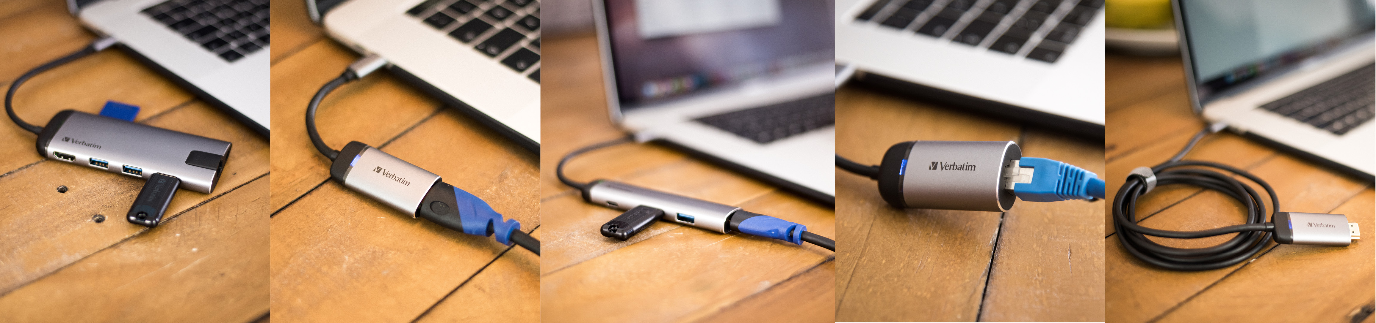 Verbatium- Usb C to Gigabit Ethernet Adp 10cm Cable Verbatium- Usb C to Gigabit Ethernet Adp 10cm Cable