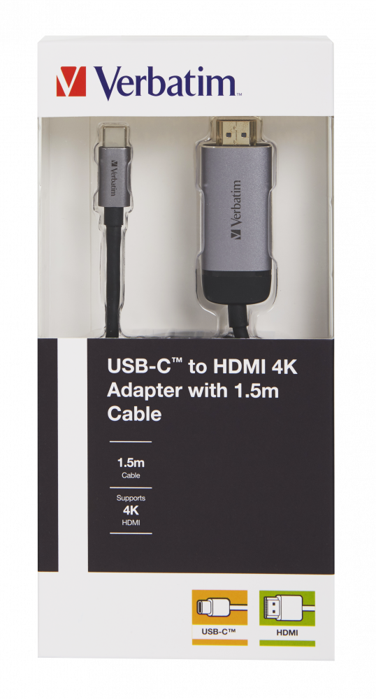 Prilagodnik USB-C™ na HDMI 4K s kabelom duljine 1,5 m
