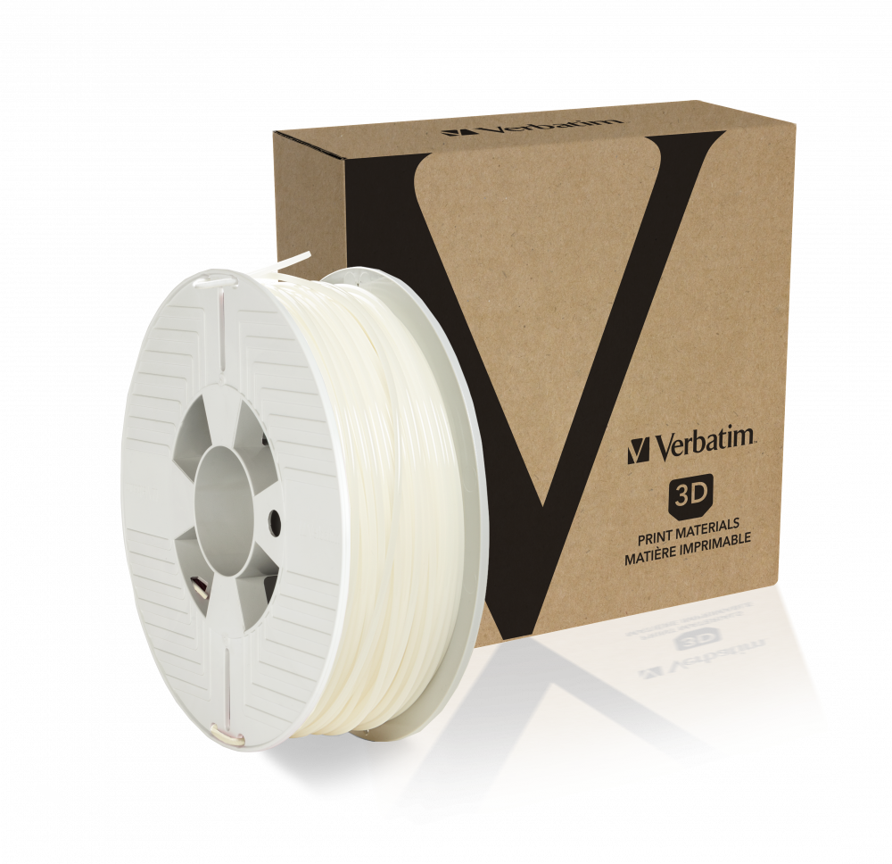 Verbatim ABS Filament 2.85mm 1kg - Natural/Milky