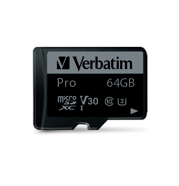 Pro U3  64GB Micro SDXC Card