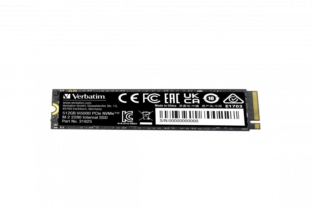 Disco rigido allo stato solido Vi5000 PCIe NVMe™ M.2 512 GB