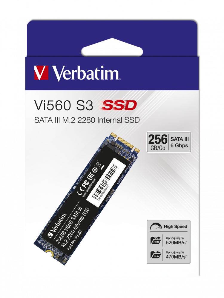 Vi560 S3 M.2 SSD 256GB 