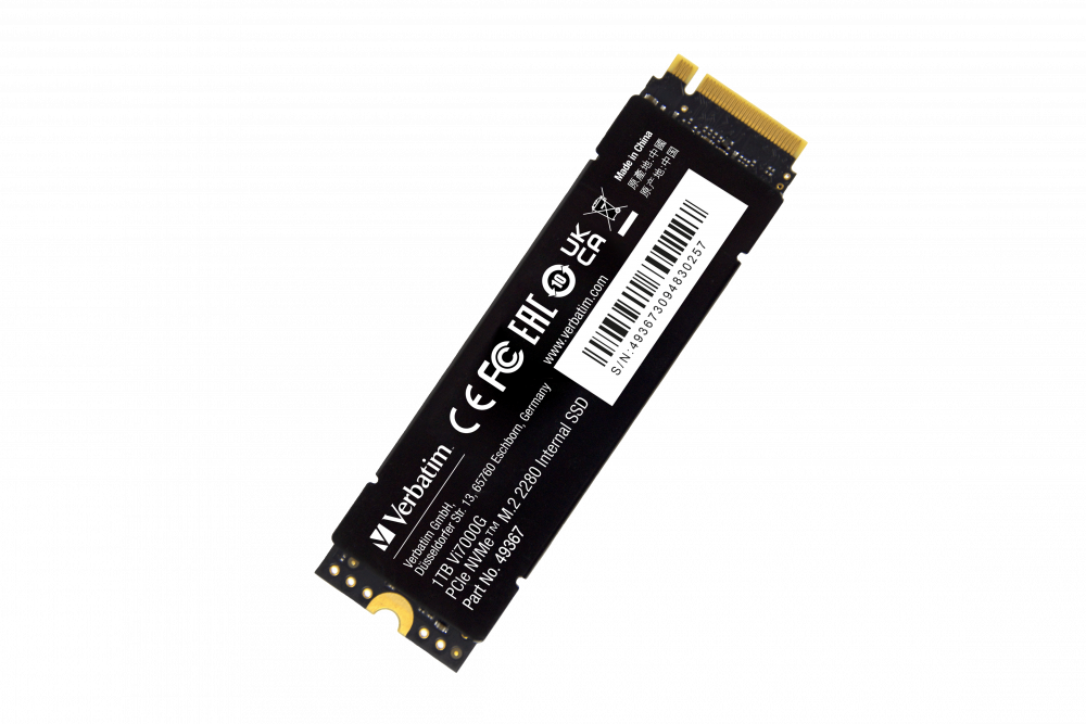 Vi7000G PCIe NVMe™ M.2 SSD 1 TB De ultieme gamingoplossing