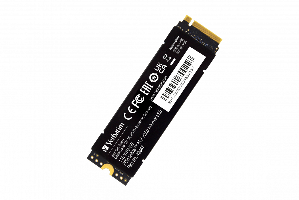 Vi7000G PCIe NVMe™ M.2 SSD 1 TB Die perfekte Lösung zum Gamen