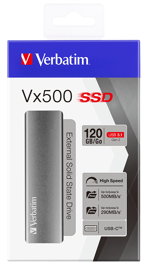 SSD esterno Vx500 USB 3.2 Gen 2 120 GB